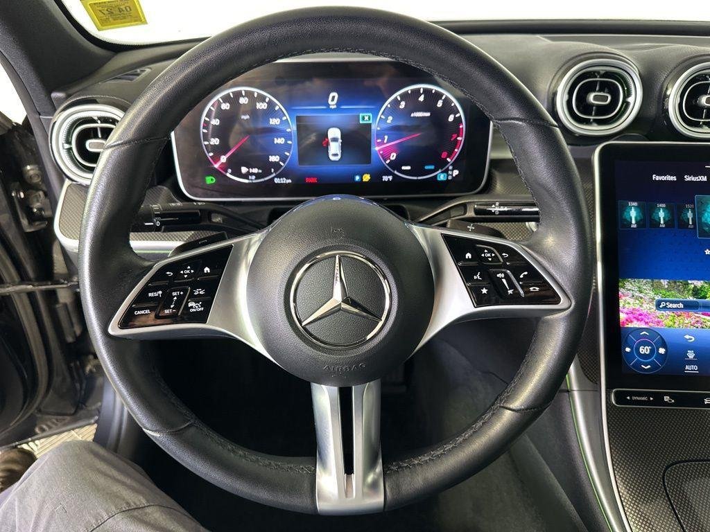 Used 2023 Obsidian Black Metallic Mercedes-Benz C 300 image 15