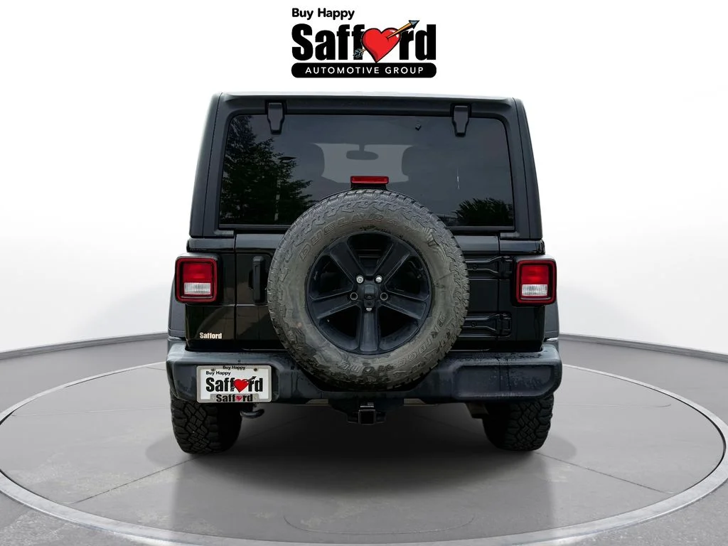 Used 2021 Black Jeep Unlimited Sport Altitude image 7