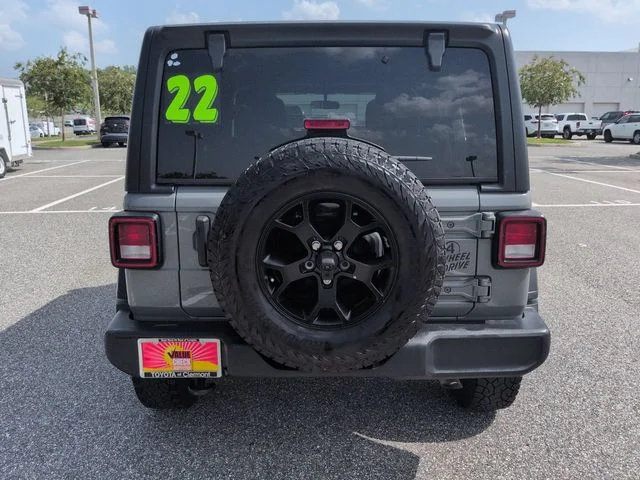 Used 2022 Gray Jeep Unlimited Willys image 5