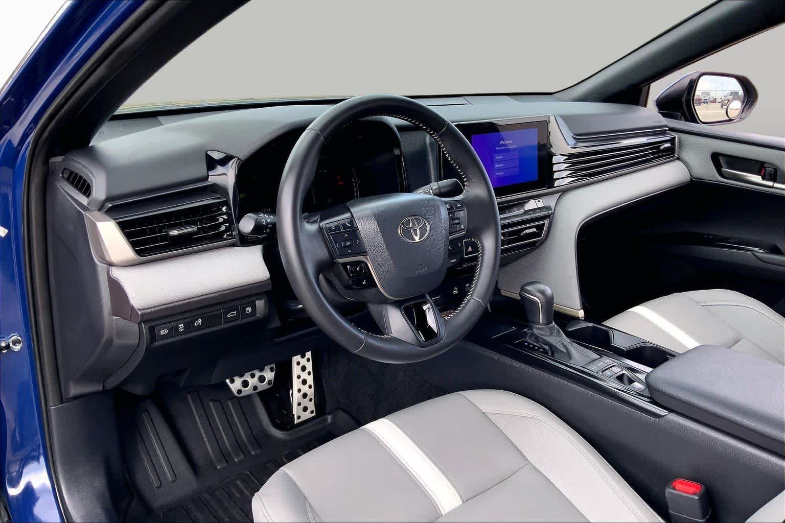 Used 2025 Reservoir Blue Toyota SE image 17
