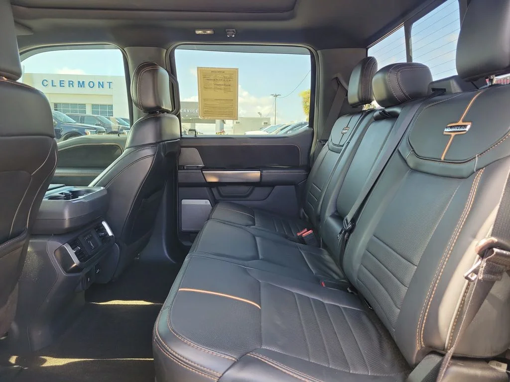 Used 2022 Carbonized Gray Metallic Ford Platinum image 8