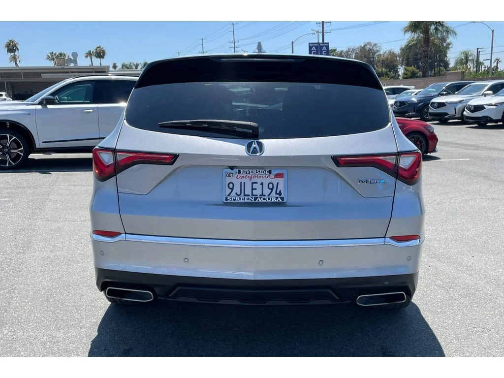 Used 2023 Lunar Silver Metallic Acura TECH image 4