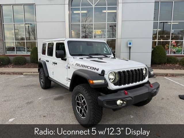 New 2025 Bright White Clear-Coat Exterior Paint Jeep Rubicon image 9
