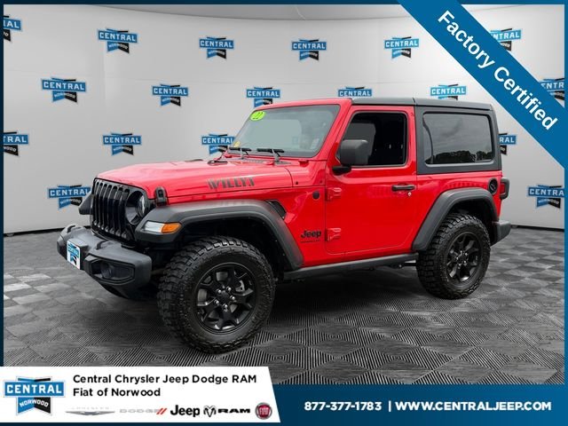 Used 2022 Red Jeep  image 1