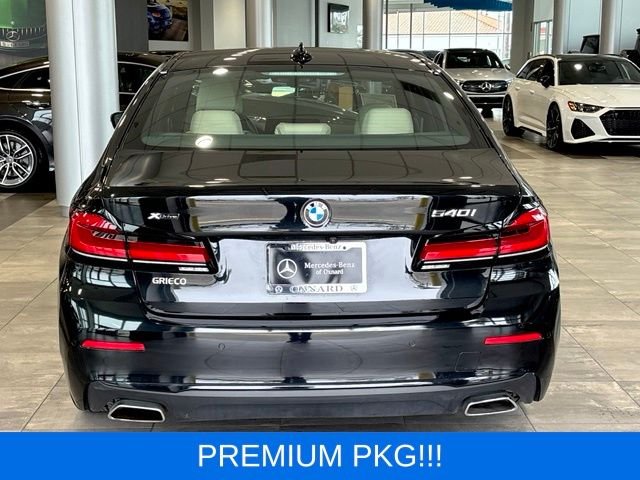 Used 2023 Black BMW 540i xDrive image 4