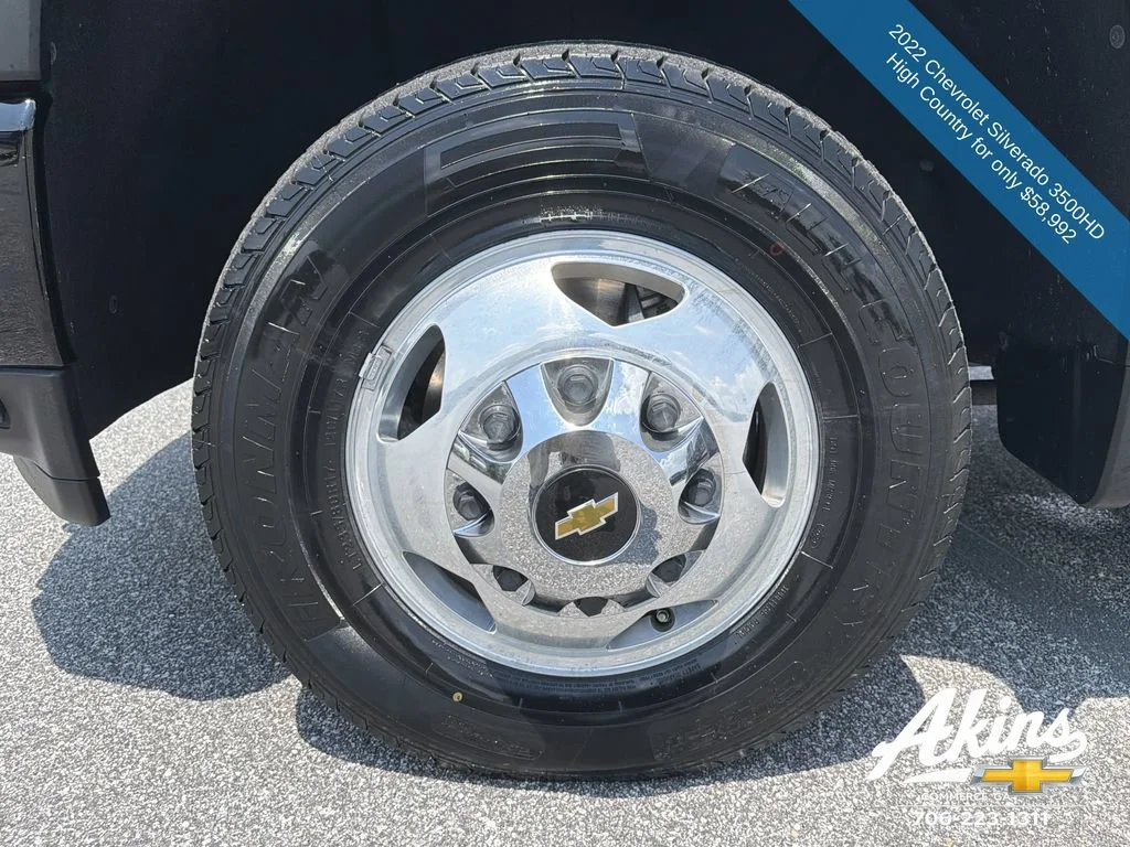 Used 2022 Black Chevrolet High Country DRW image 14
