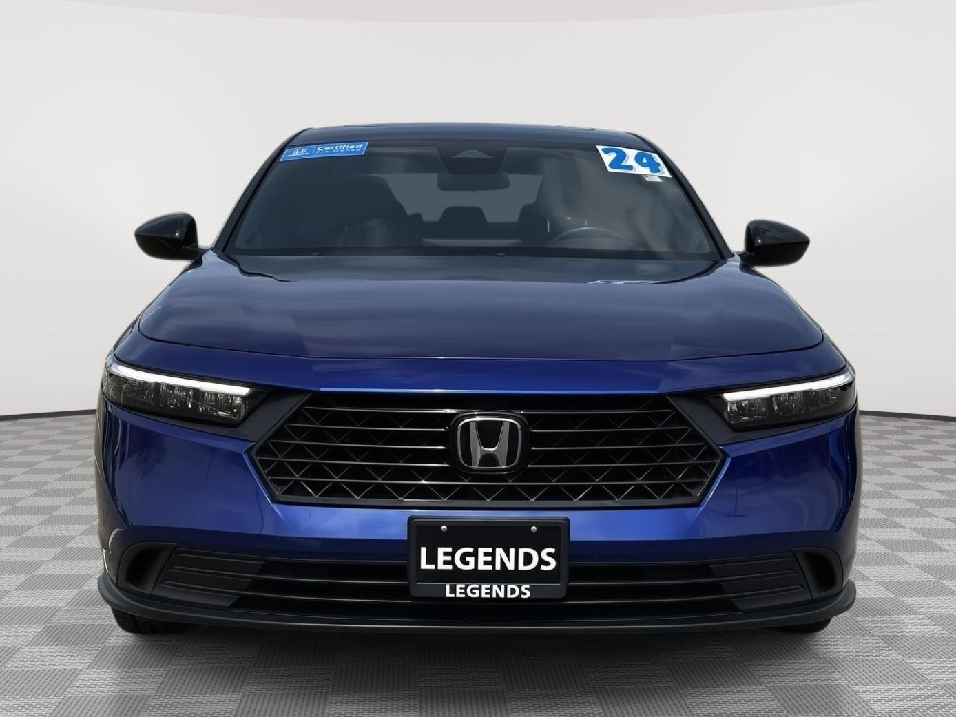 Certified 2024 Honda Accord Hybrid Sport with VIN 1HGCY2F5XRA038039 for sale in Kansas City