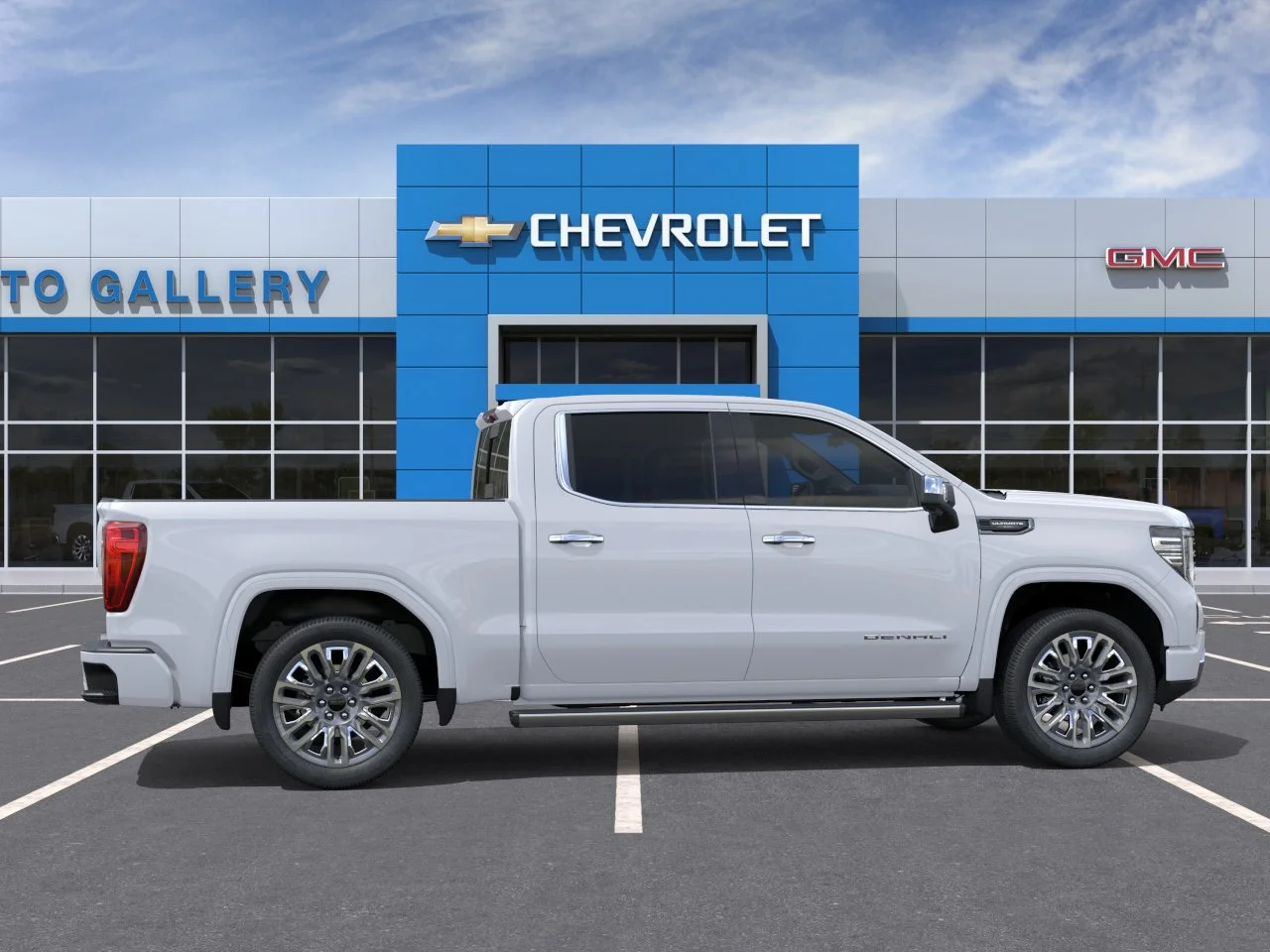 New 2026 Glacier White Tricoat GMC Denali Ultimate image 6