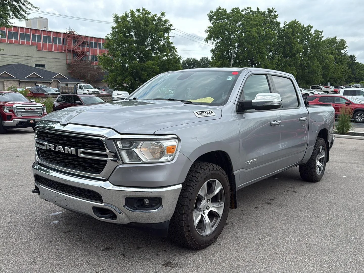 Used 2022 Billet Silver Metallic Ram Big Horn image 7