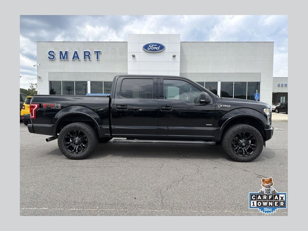 Used 2017 Shadow Black Ford XLT image 1
