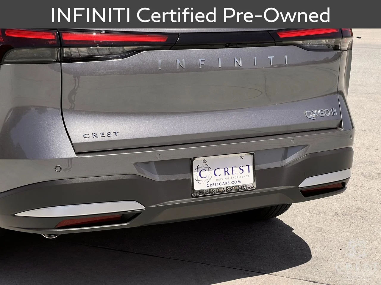 Certified Used 2026 Graphite Shadow INFINITI PURE image 6