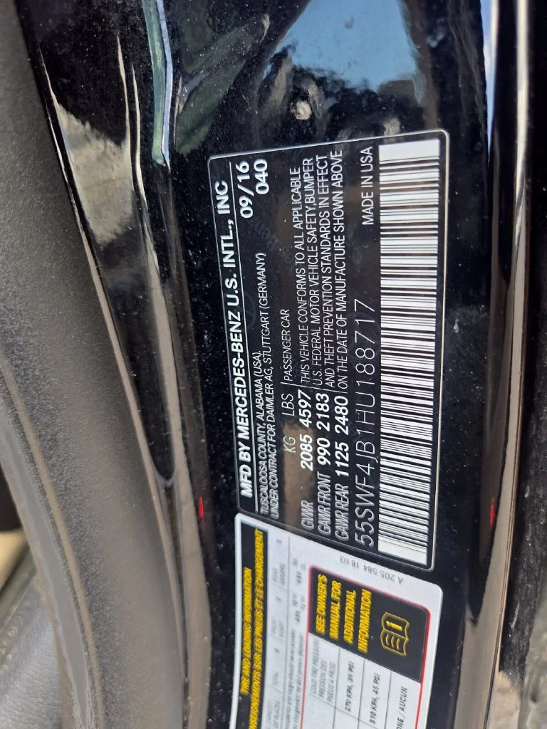 Used 2017 Black Mercedes-Benz C 300 image 29