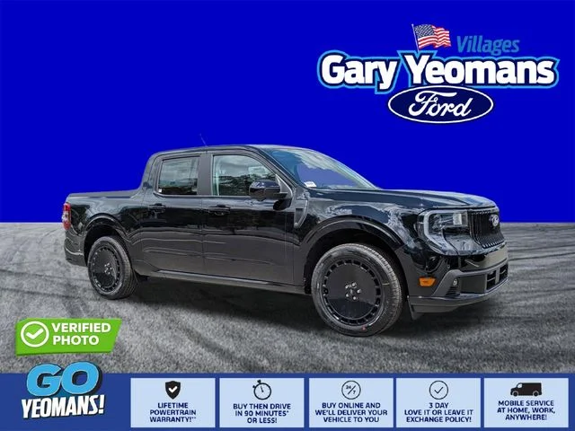 New 2026 Shadow Black Ford Maverick Lobo™ image 1