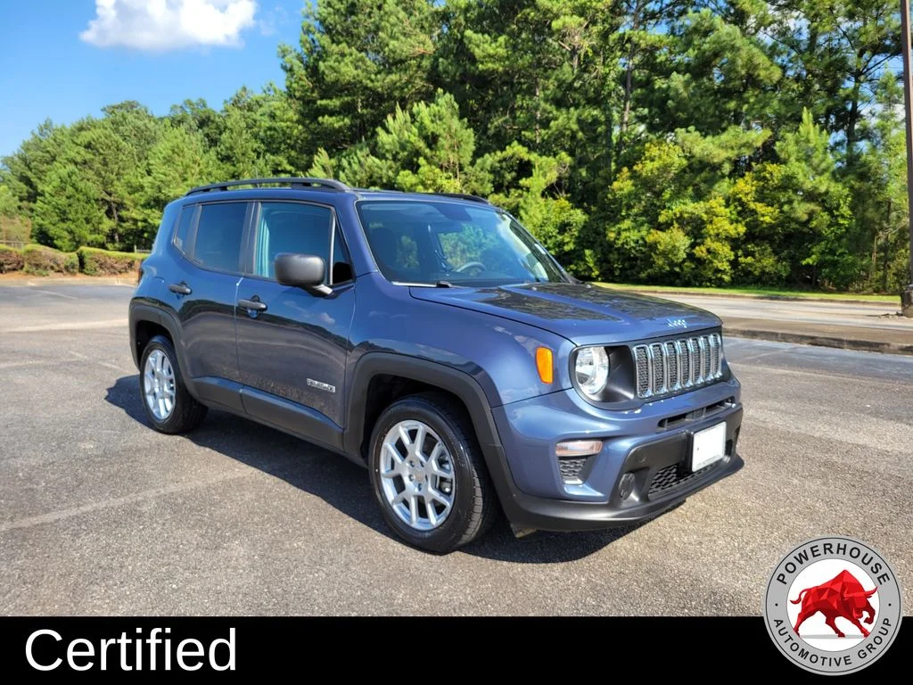 Used 2020 Blue Jeep Sport image 9