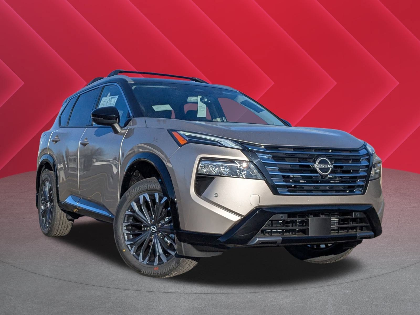 New 2026 Champagne Silver Metallic/Super Black Nissan Platinum image 1