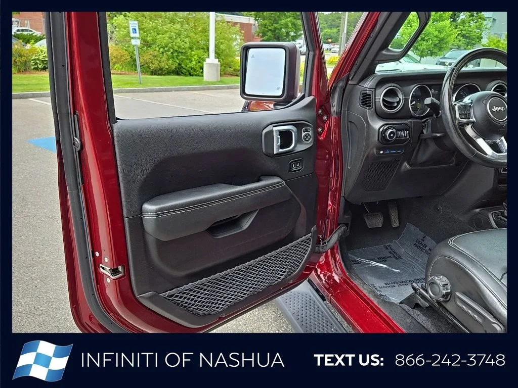 Used 2021 Red Jeep Unlimited Sahara 4xe image 7