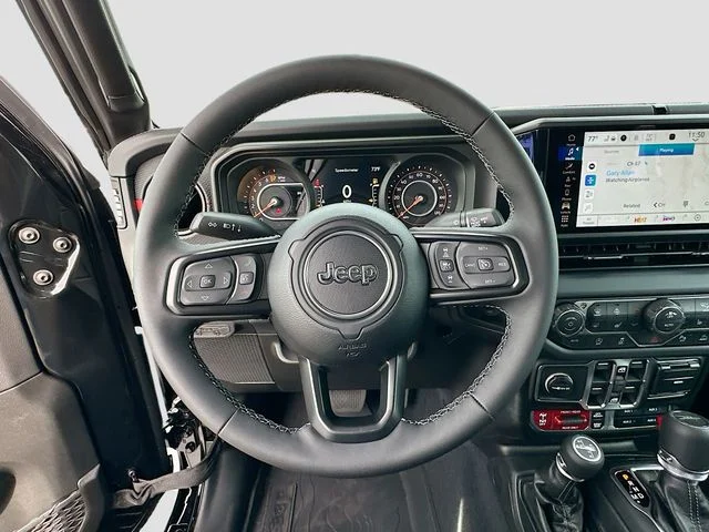 New 2026 Black Clear-Coat Exterior Paint Jeep Rubicon X image 7