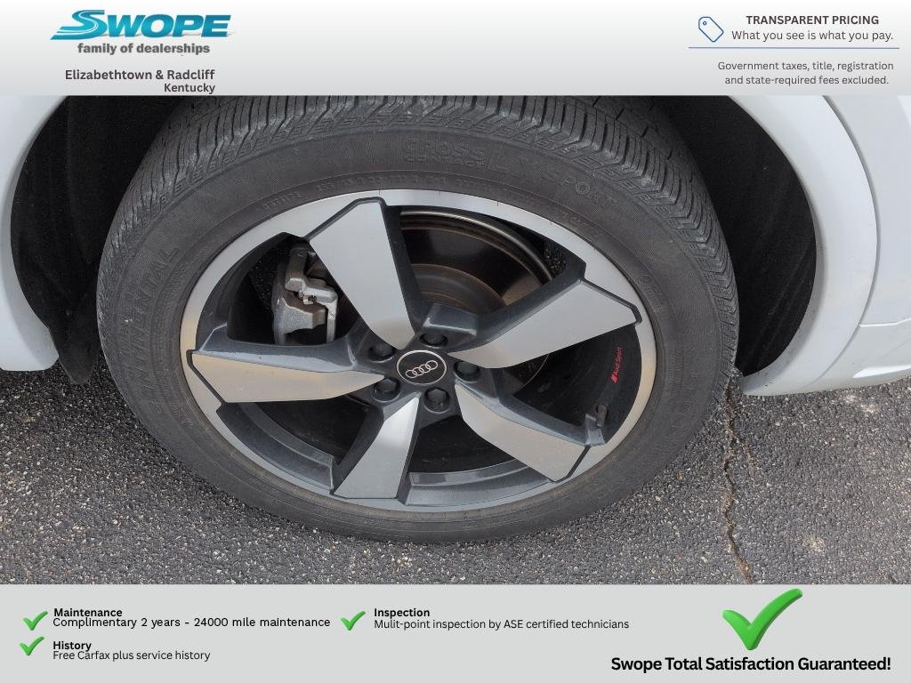Used 2023 Glacier White Metallic Audi S line Premium Plus image 9