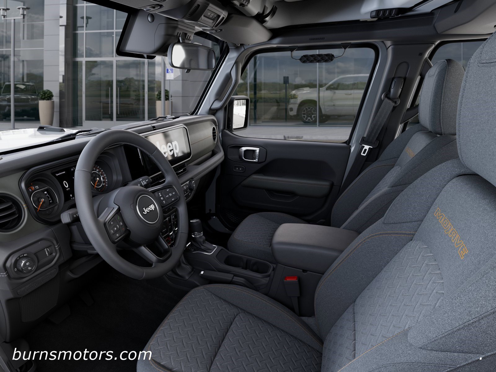 New 2026 Bright White Clear-Coat Exterior Paint Jeep Mojave image 22