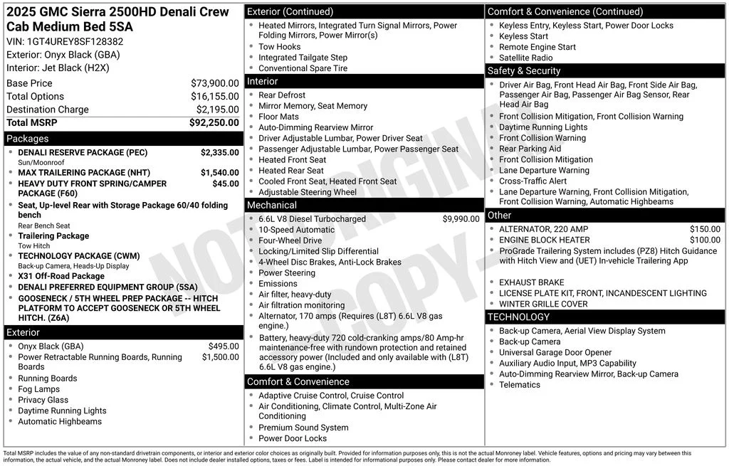 Used 2025 Black GMC Denali image 23
