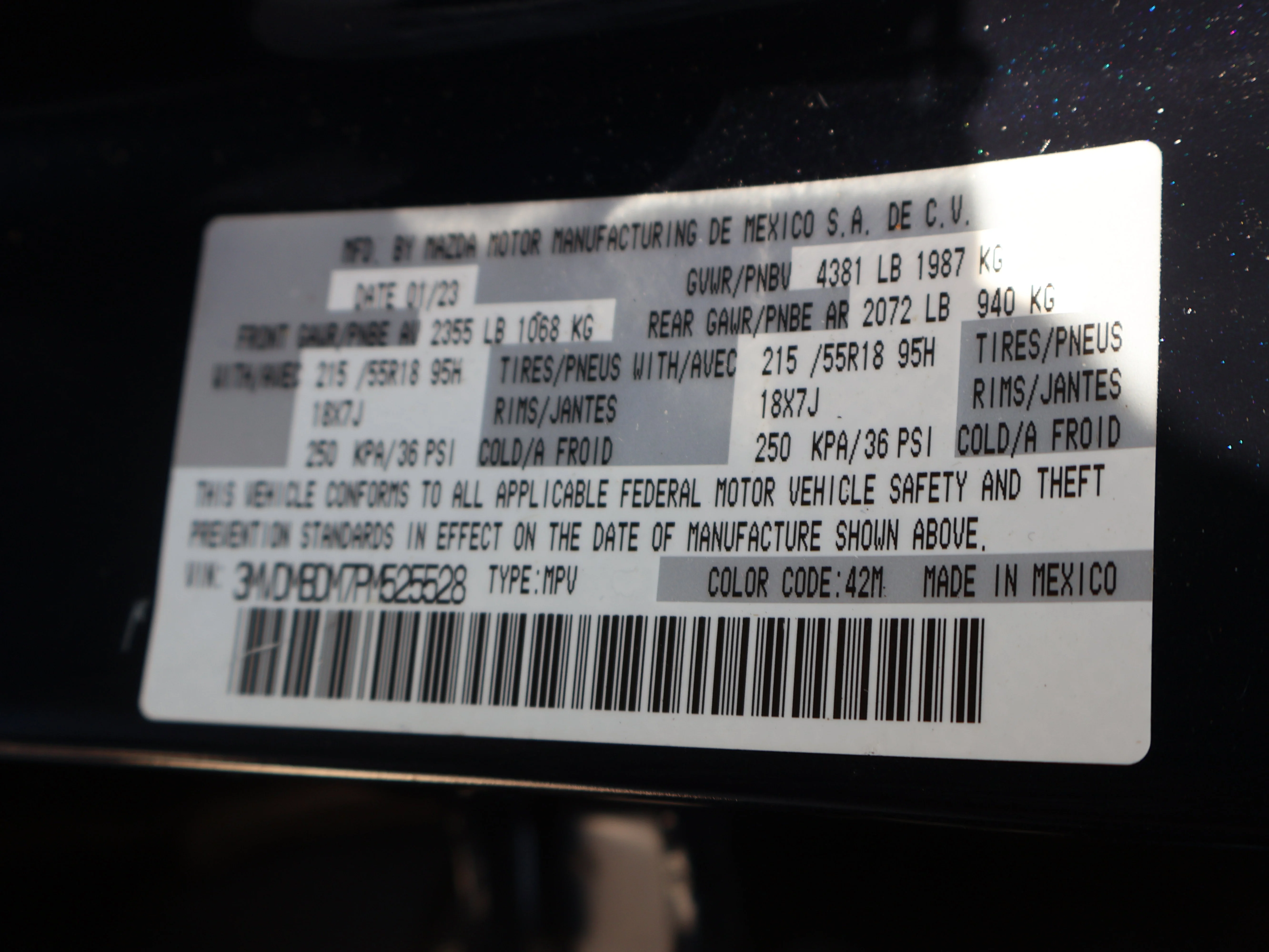 Used 2023 Deep Crystal Blue Mica Mazda 2.5 S Premium Package image 36