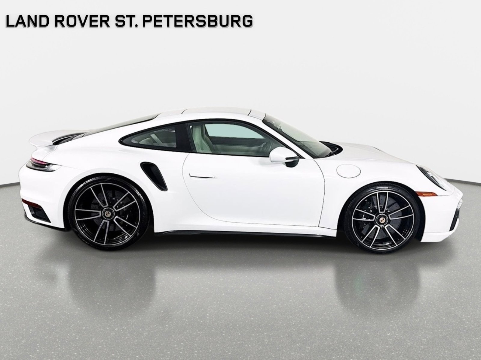 Used 2021 Carrara White Metallic Porsche Turbo S image 4