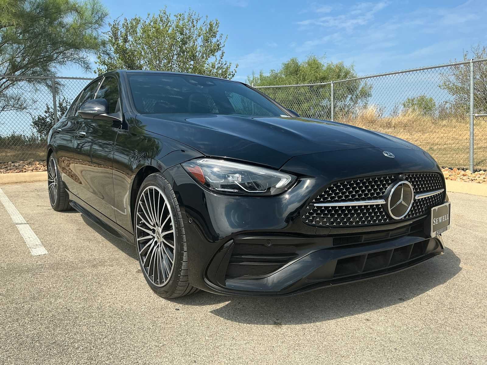 Certified Used 2024 Black Mercedes-Benz C 300 image 3