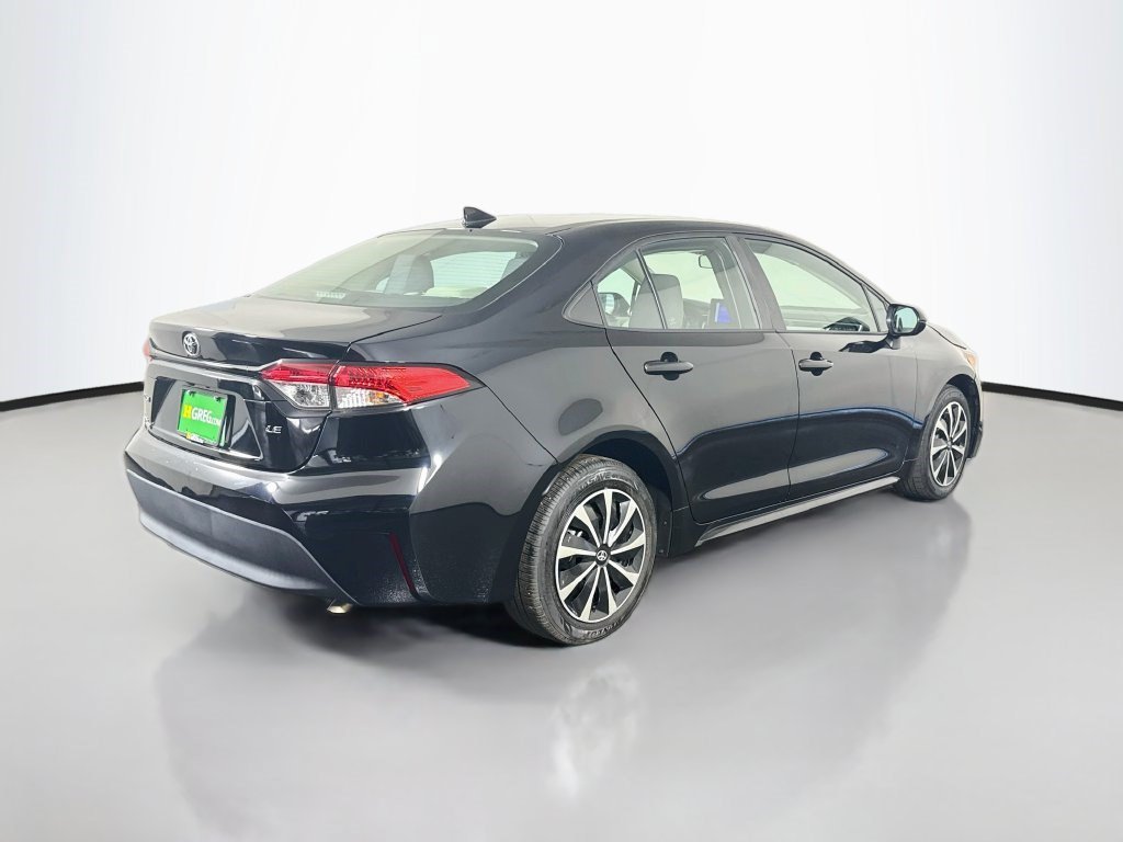Used 2023 Midnight Black Metallic Toyota LE image 7
