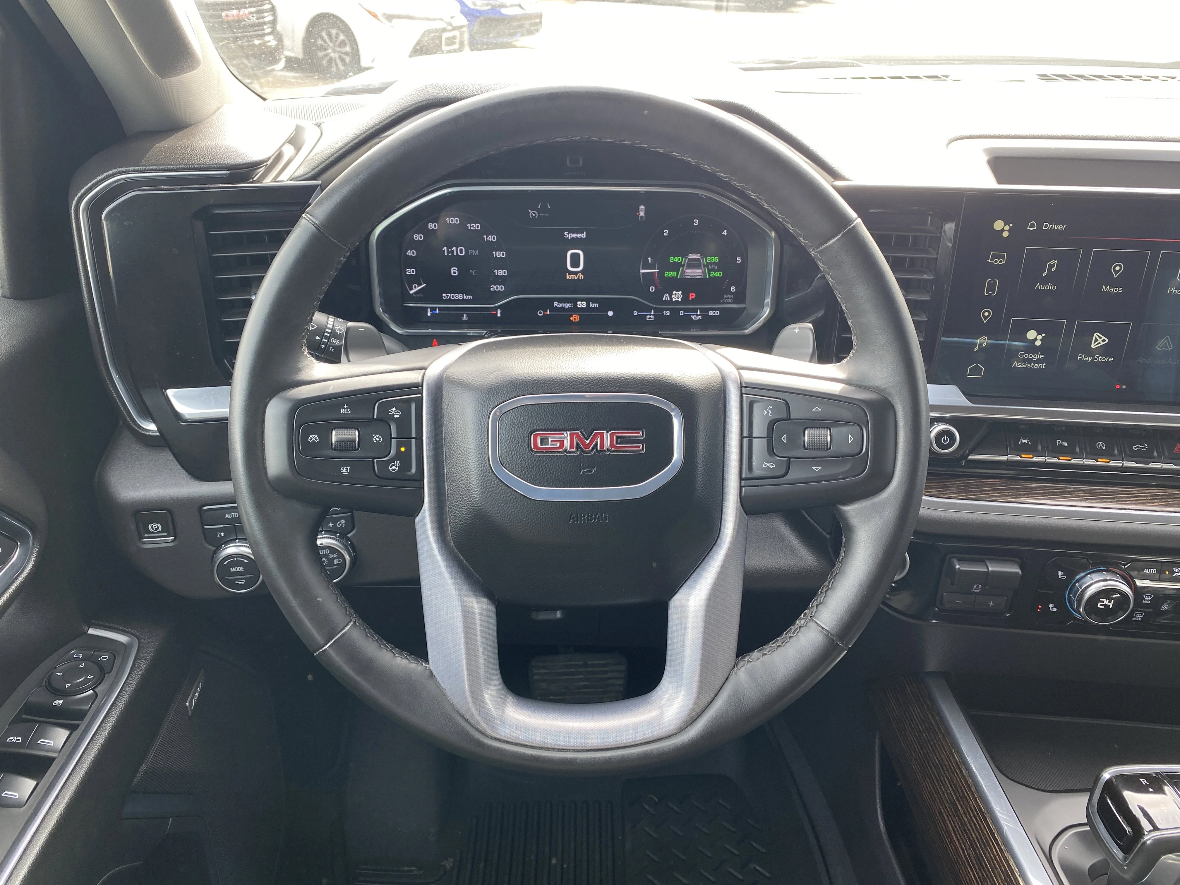Certified Used 2024 White GMC Crew Cab Elevation * STANDARD BOX * BUCKETS * 360 CAMERA * image 11