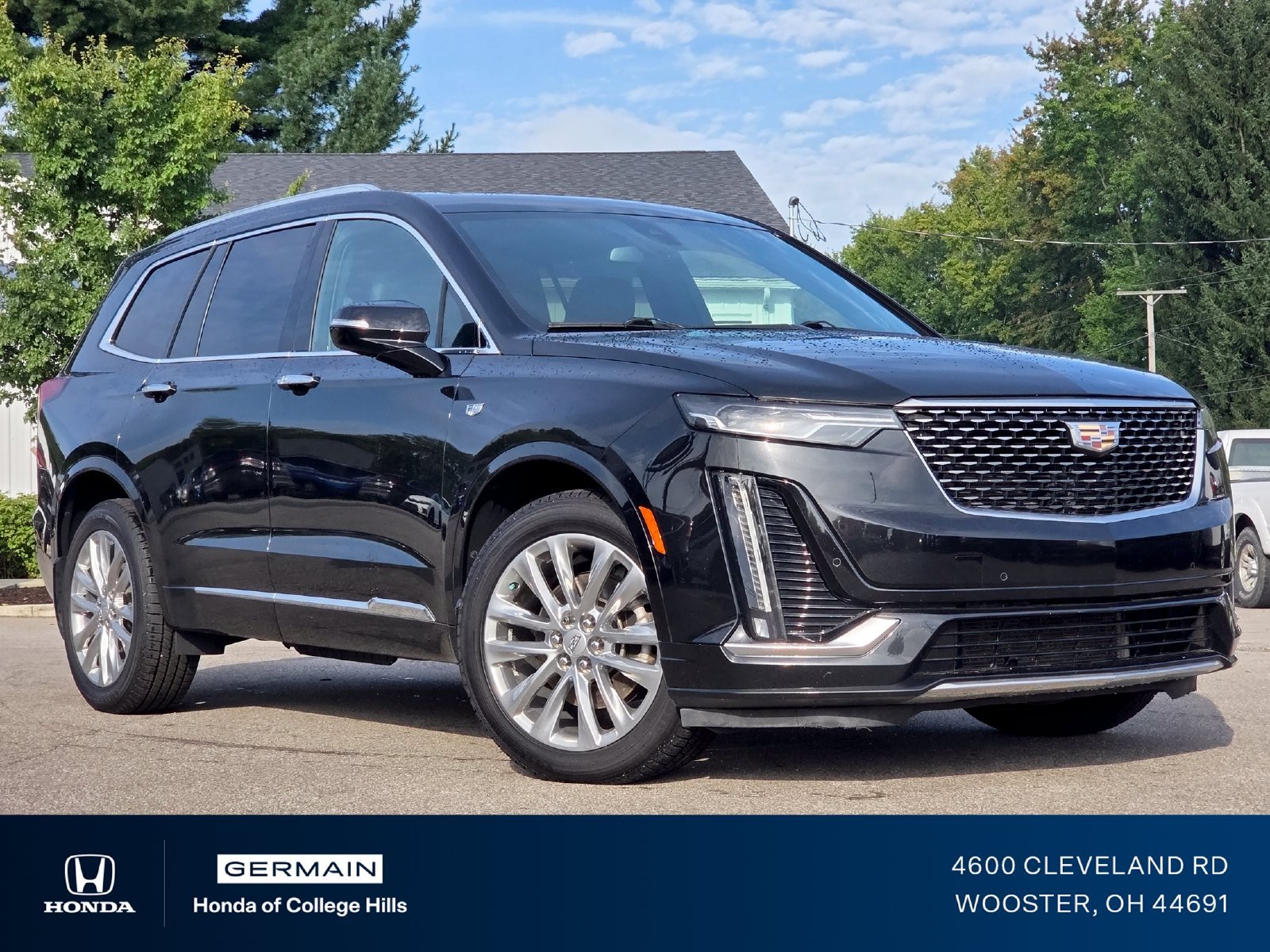 Used 2021 Black Metallic Cadillac Premium Luxury image 2