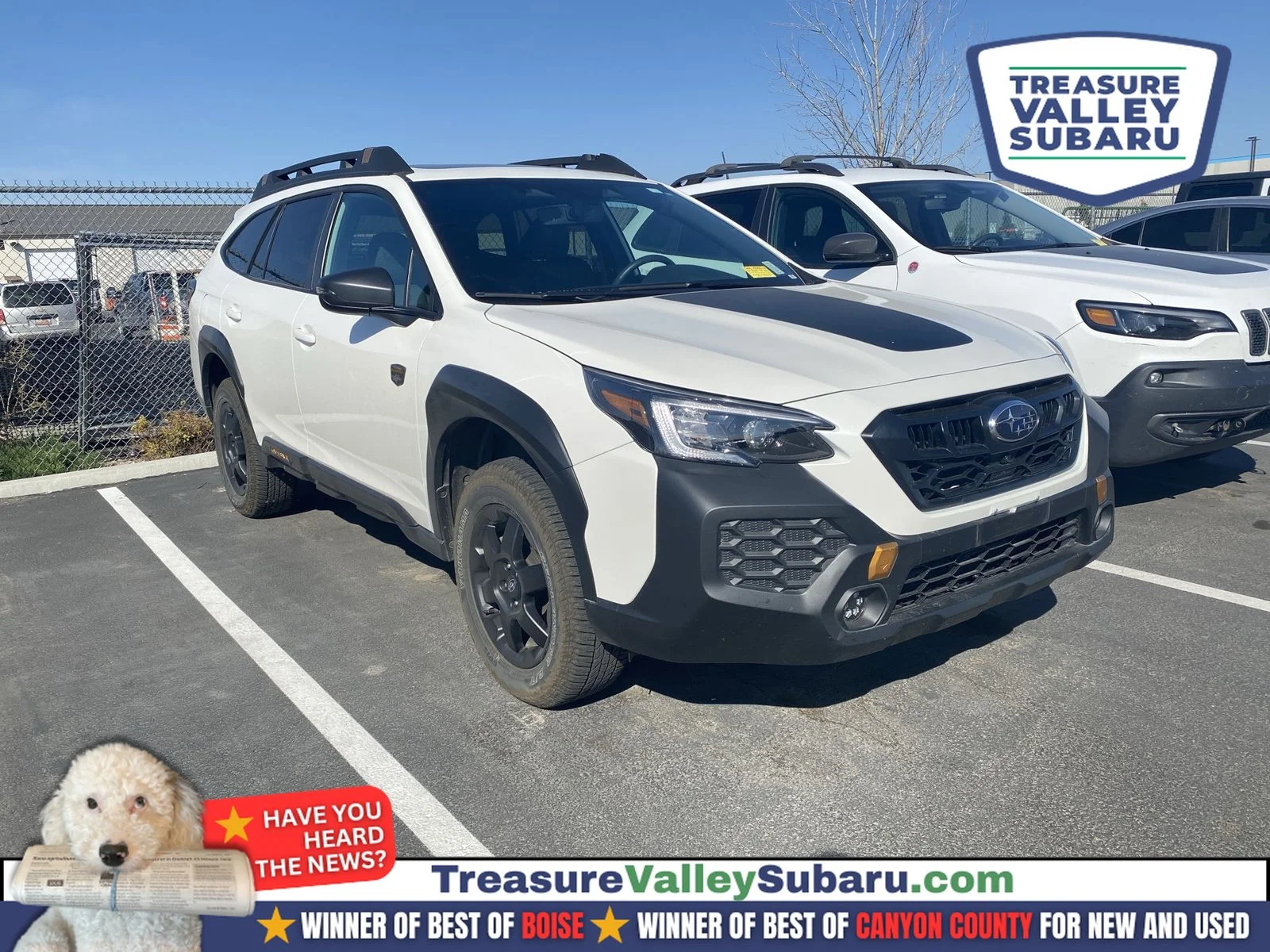 Used 2024 White Subaru Wilderness image 1