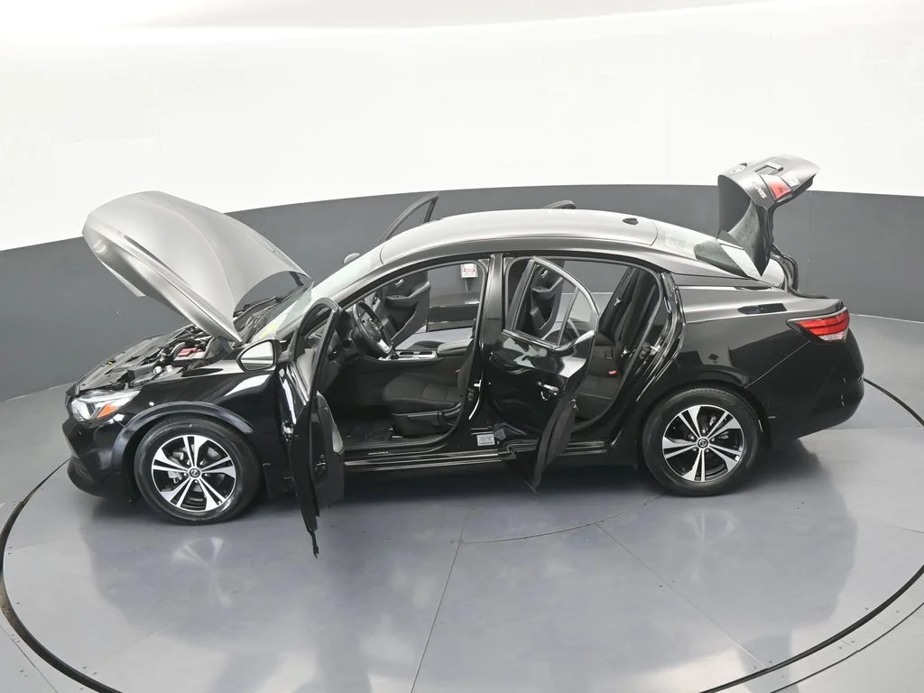 Used 2022 Super Black Nissan SV image 56