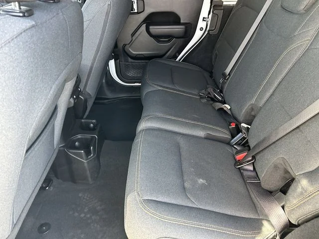 Used 2024 Bright White Clearcoat Jeep Sport S image 18