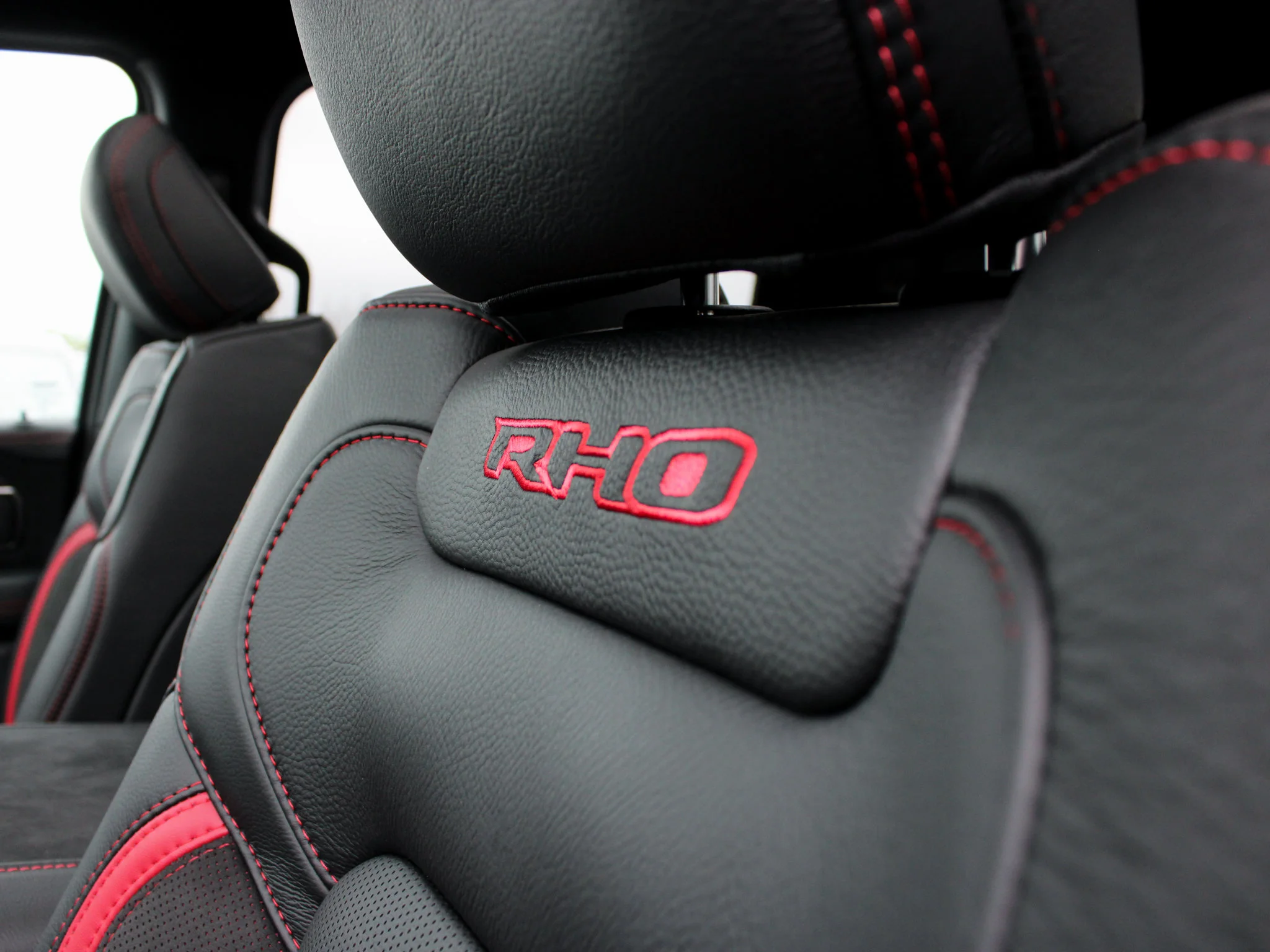 New 2026 Black RAM RHO* Crew Cab 4x4, 540 HORSEPOWER, Massage Seats, Head-Up Display image 16