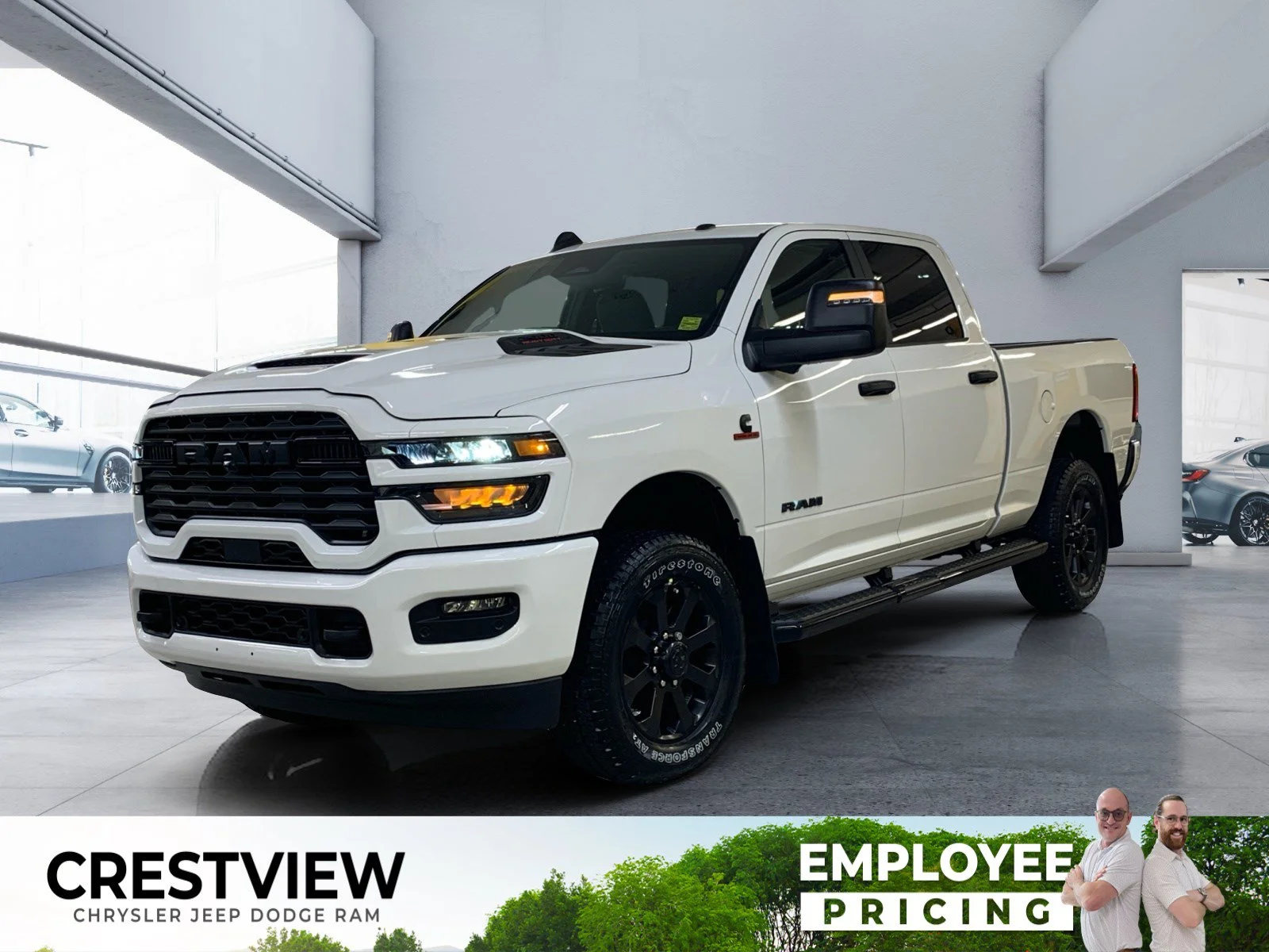 New 2026 Bright White Ram Big Horn image 1