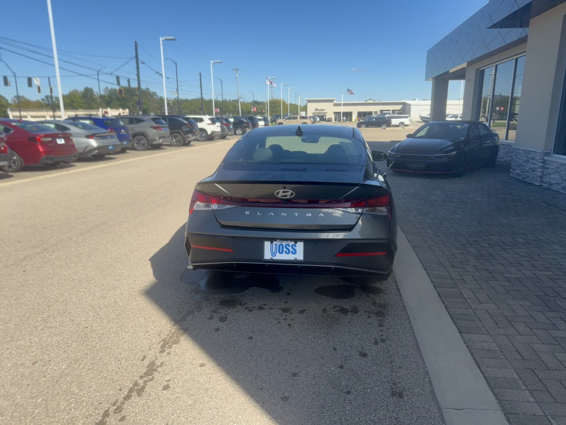 New 2026 Amazon Gray Pearl Hyundai SEL Sport Plus image 7