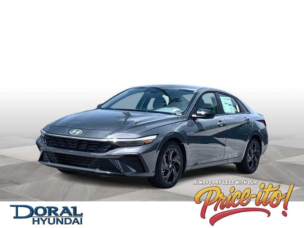 New 2026 Amazon Gray Hyundai SEL Sport image 1