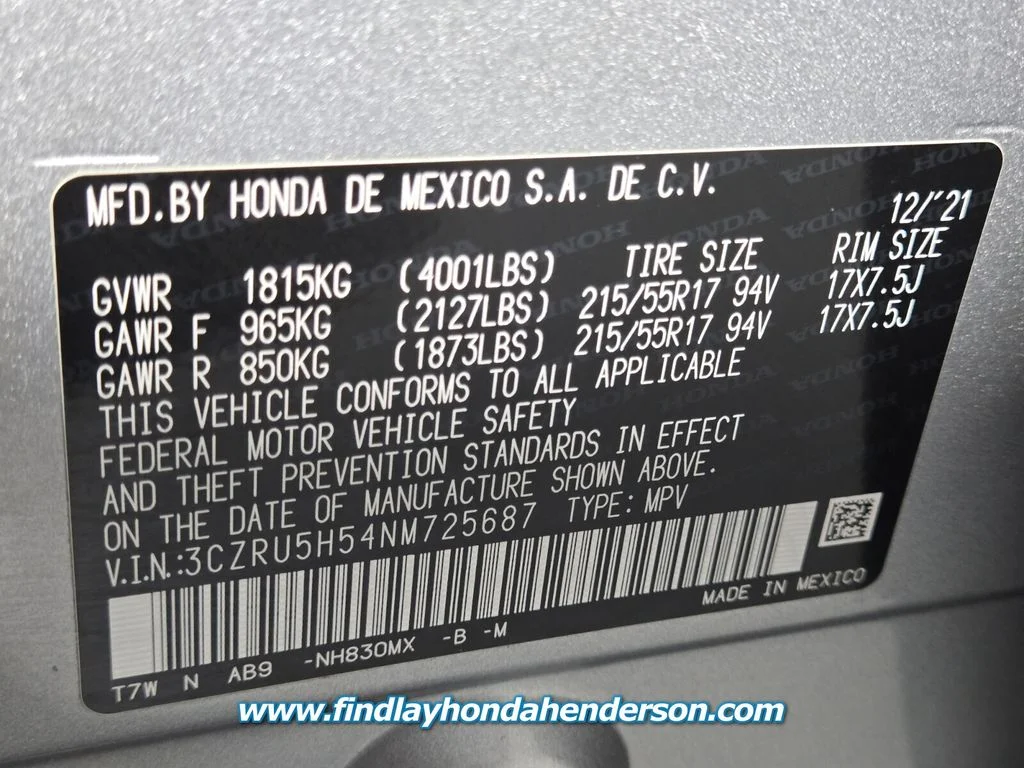 2022 Honda HR-V EX - Photo 14