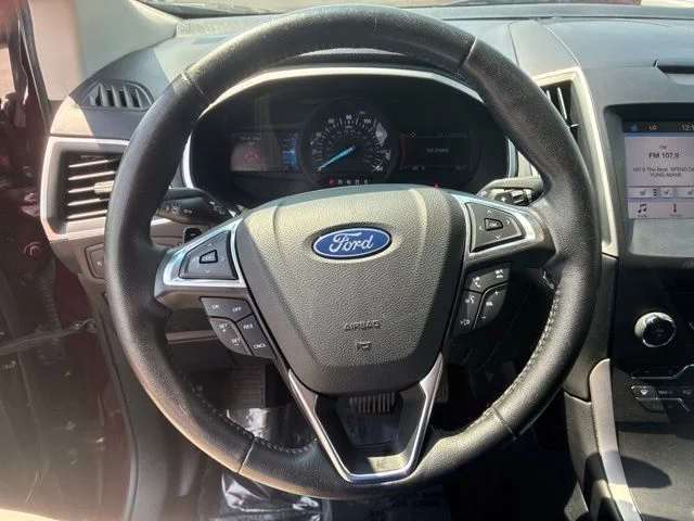 Used 2019 Burgundy Velvet Metallic Tinted Clearcoat Ford SEL image 29