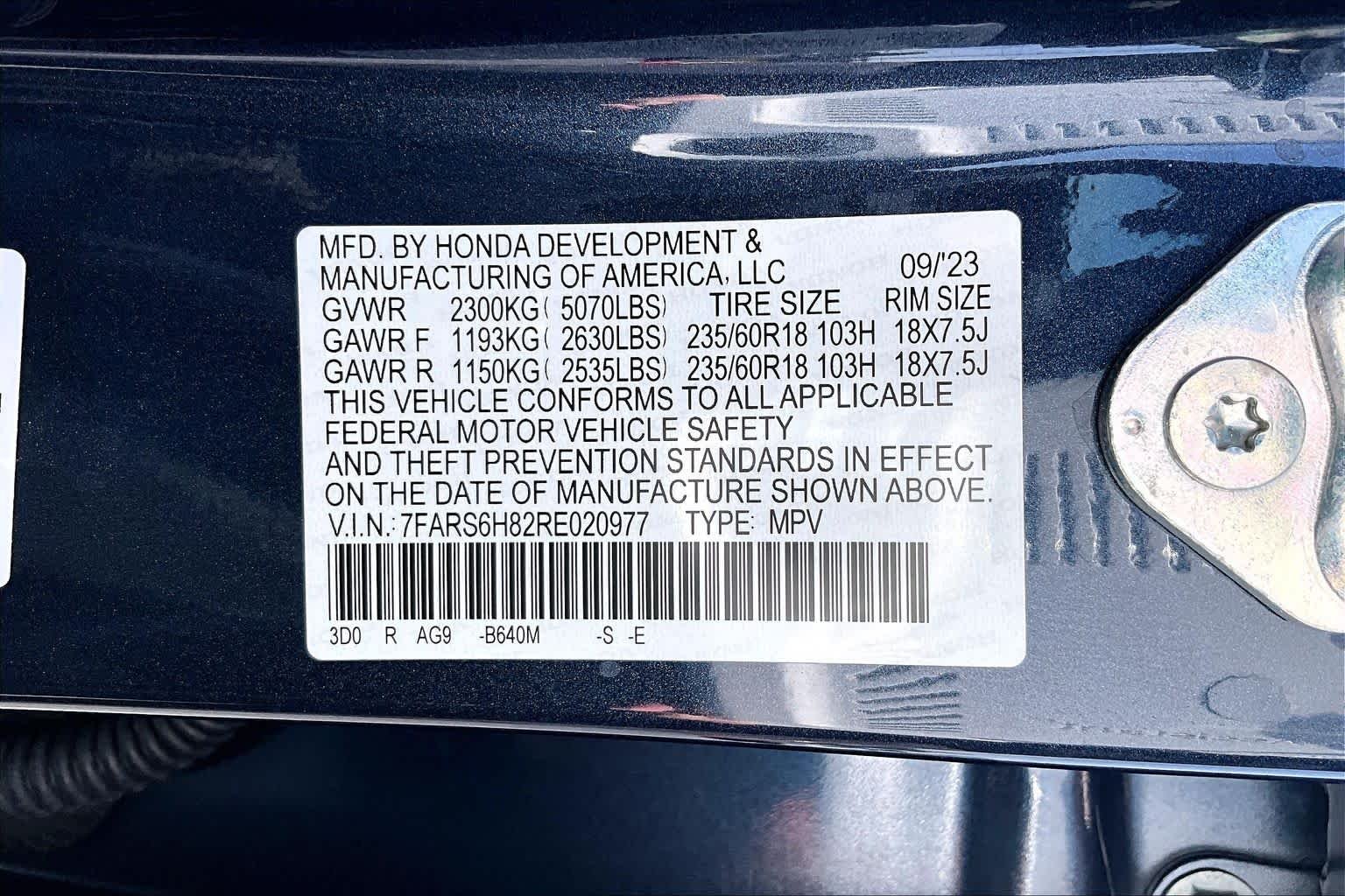 Used 2024 Canyon River Blue Metallic Honda Sport-L image 36