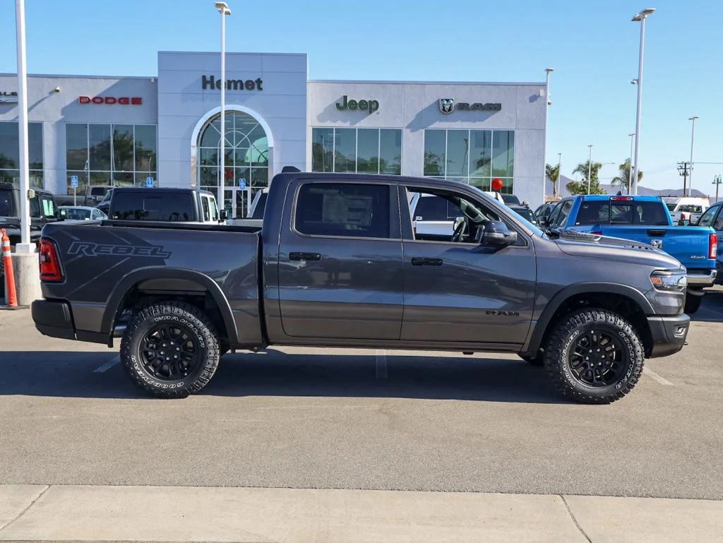 New 2026 Granite Crystal Metallic Clear-Coat Exterior Paint RAM Rebel image 3