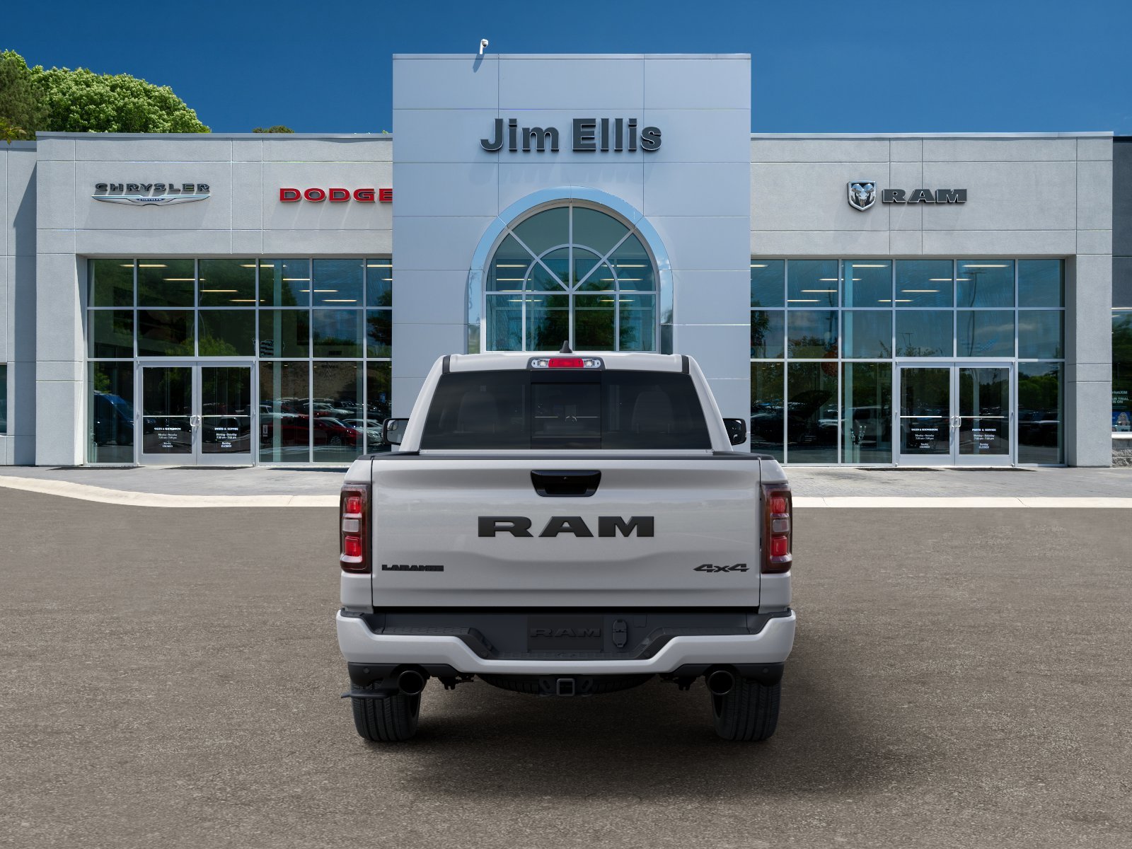 New 2026 Ivory White Tri-Coat Pearl-Coat Exterior Paint RAM LARAMIE image 7