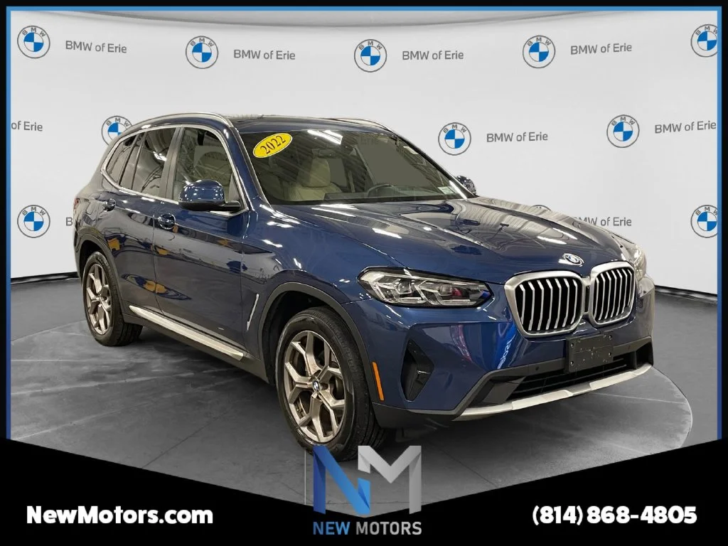 Used 2022 Blue Metallic BMW xDrive30i image 7