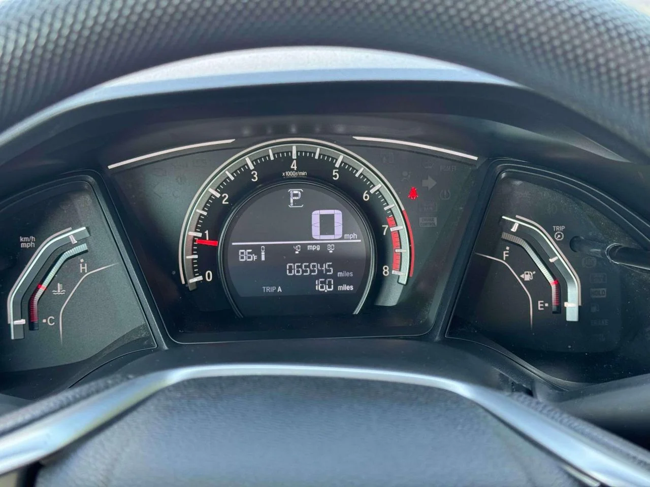 Used 2017 Taffeta White Honda LX image 28
