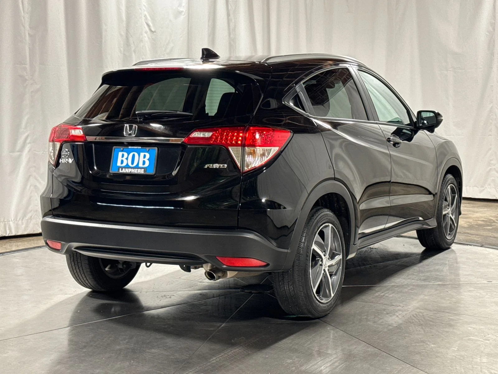 Certified Used 2021 Crystal Black Pearl Honda EX image 10