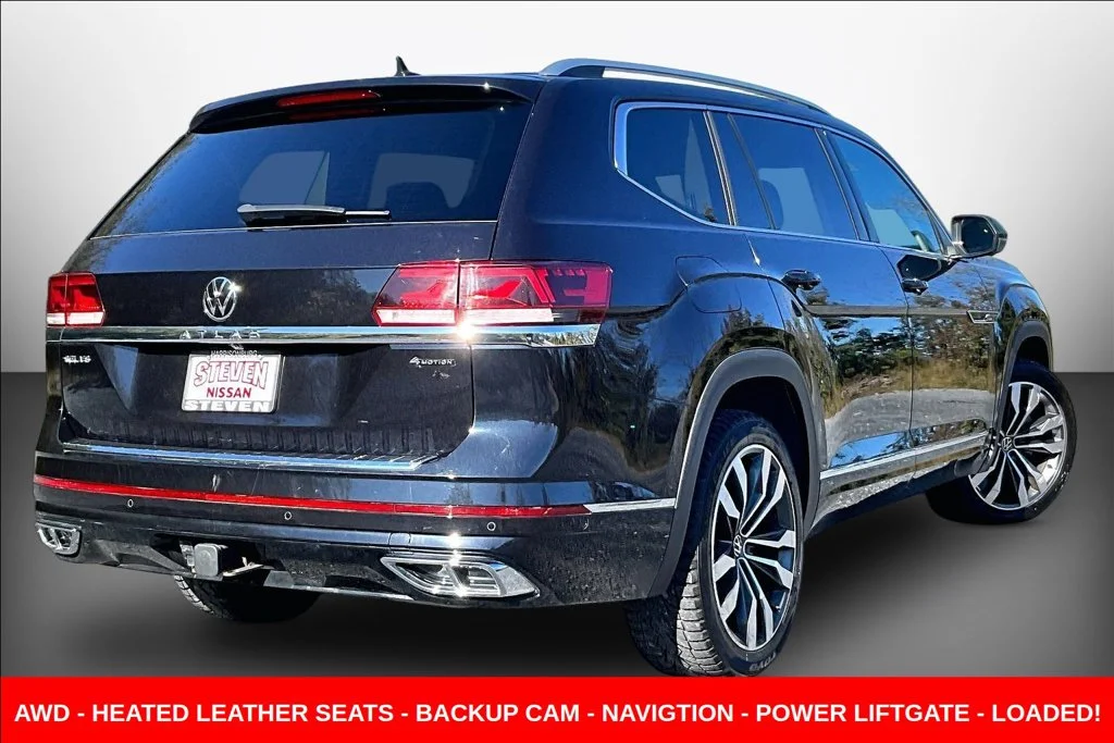 Used 2023 Black Volkswagen 3.6L V6 SEL Premium R-Line image 6