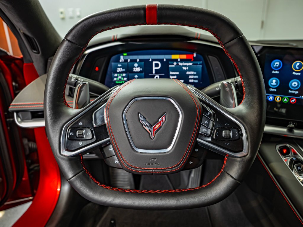 Used 2021 Torch Red Chevrolet Stingray image 36