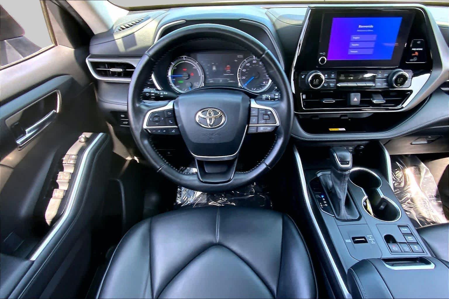 Used 2023 Celestial Silver Metallic Toyota Hybrid XLE image 6