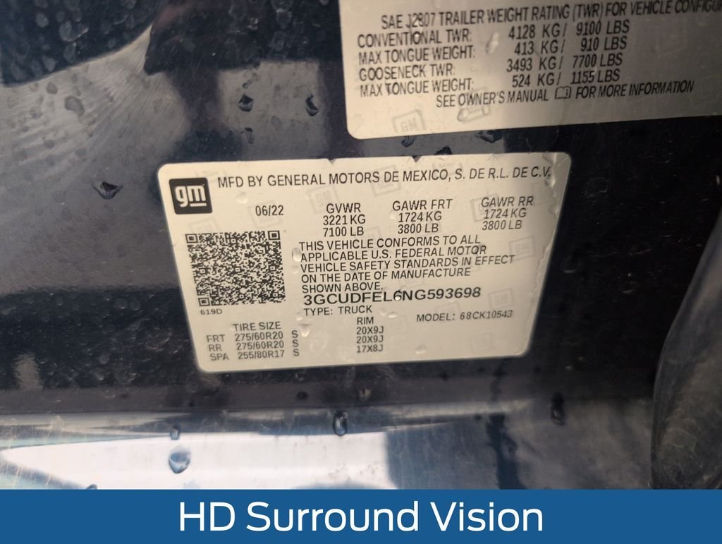 Certified Used 2022 Blue Chevrolet LT Trail Boss image 40
