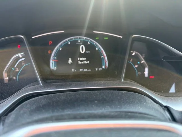 Used 2019 Blue Honda EX image 9